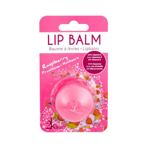 2K Beauty 5 g balsam de buze pentru femei Raspberry