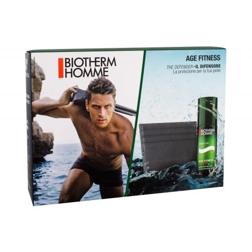 Biotherm Homme Age Fitness set cadou Crema pentru barbati 50 ml + portcard pentru bărbați