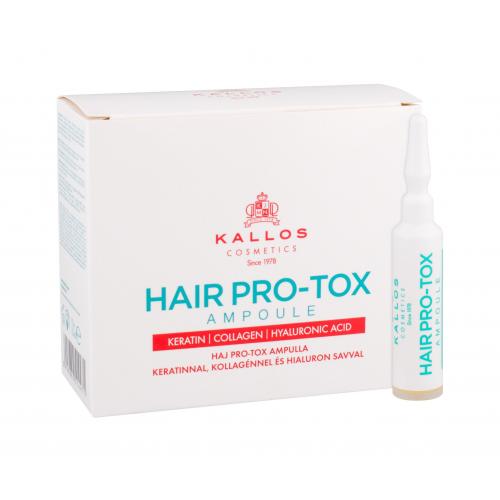 Kallos Cosmetics Hair Pro-Tox Ampoule 10x10 ml tratament de păr pentru femei