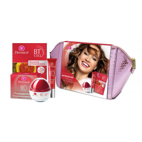 Dermacol BT Cell set cadou crema de zi 50 ml + crema de ochi 15 ml + mască pentru față 2 x 8 g + geanta cosmetica pentru femei