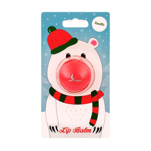 2K Lip Balm Polar Bear 6 g balsam de buze pentru femei Vanilla