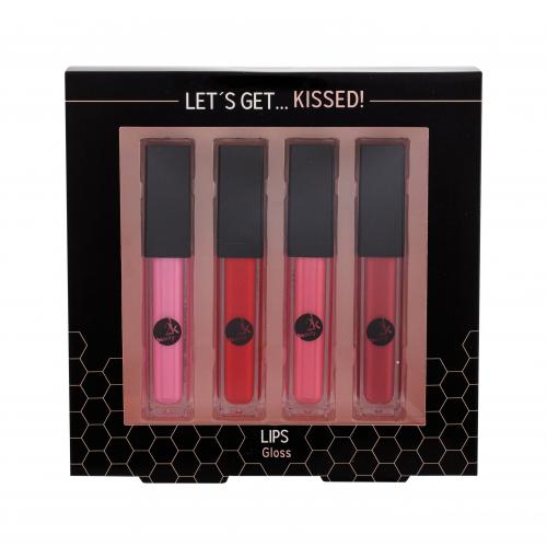 2K Let´s Get Kissed! set cadou Luciu de buze 4 x 6 ml pentru femei
