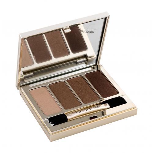 Clarins 4-Colour 6,9 g fard de pleoape pentru femei 03 Brown Natural