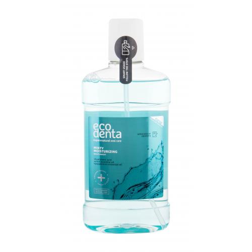 Ecodenta Mouthwash Minty Moisturizing 500 ml apă de gură unisex Natural