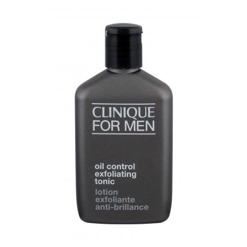 Clinique For Men Oil Control Exfoliating Tonic 200 ml loțiune de curățare pentru bărbați