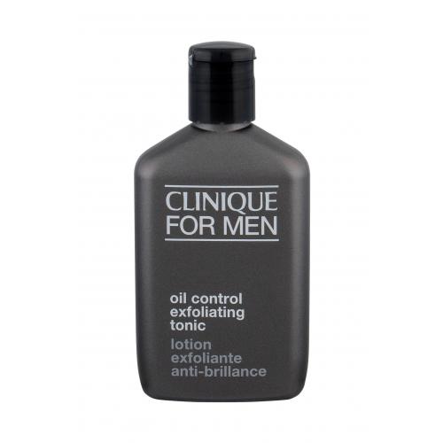 Clinique For Men Oil Control Exfoliating Tonic 200 ml loțiune de curățare pentru bărbați