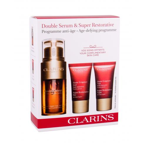 Clarins Double Serum 30 ml set cadou pentru femei Natural