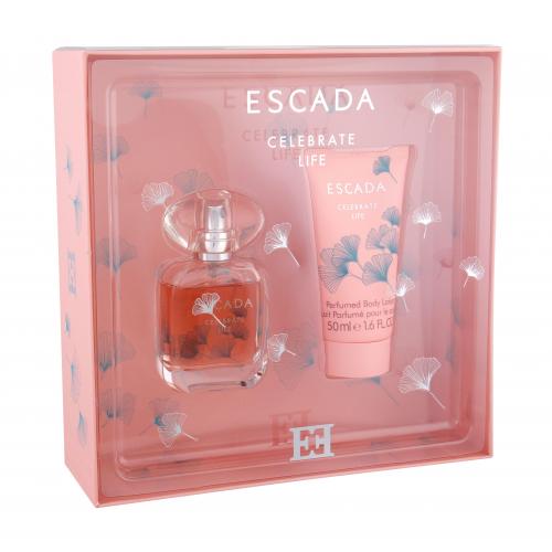 ESCADA Celebrate Life set cadou apa de parfrfum 30 ml + lotiune de corp 50 ml pentru femei