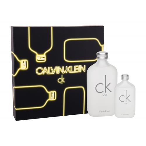 Calvin Klein CK One set cadou Apa de toaleta 200 ml + Apa de toaleta 50 ml unisex