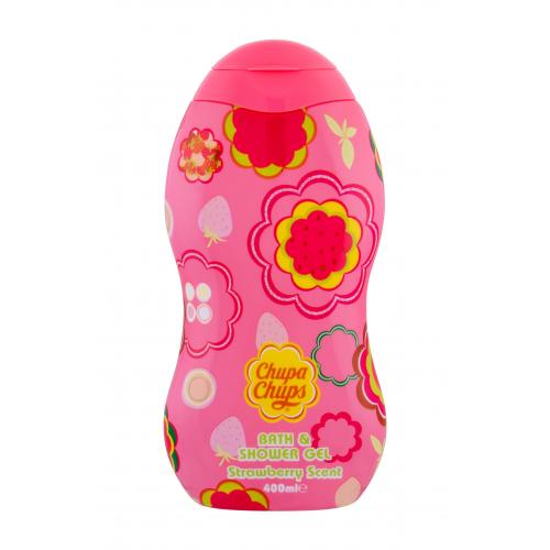 Chupa Chups Bath & Shower Strawberry Scent 400 ml gel de duș pentru copii