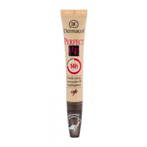 Dermacol Perfect Me Dark Circle Concealer & Highlighter 7 ml anticearcăn pentru femei 1 Fair