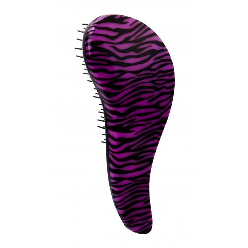 Detangler Detangling 1 buc perii de păr pentru femei Zebra Violet