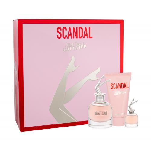 Jean Paul Gaultier Scandal set cadou edp 50 ml + lapte de corp 75 ml + edp 6 ml pentru femei