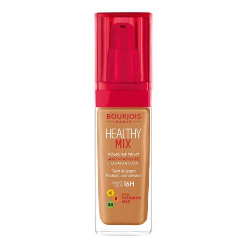 BOURJOIS Paris Healthy Mix Anti-Fatigue Foundation 30 ml fond de ten pentru femei 58 Caramel