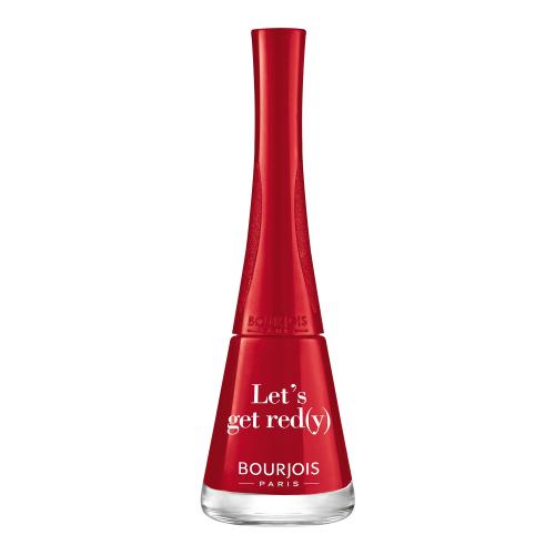 BOURJOIS Paris 1 Second 9 ml lac de unghii pentru femei 09 Let´s Get Red(y)