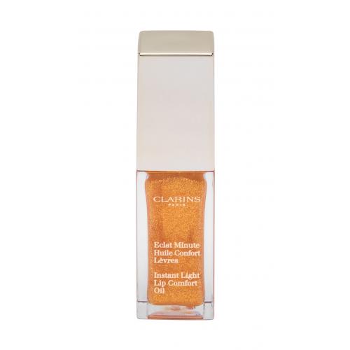 Clarins Lip Comfort Oil 7 ml luciu de buze pentru femei 07 Honey Glam Natural