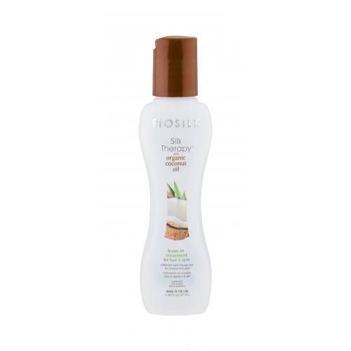 Farouk Systems Biosilk Silk Therapy Organic Coconut Oil 67 ml mască de păr pentru femei