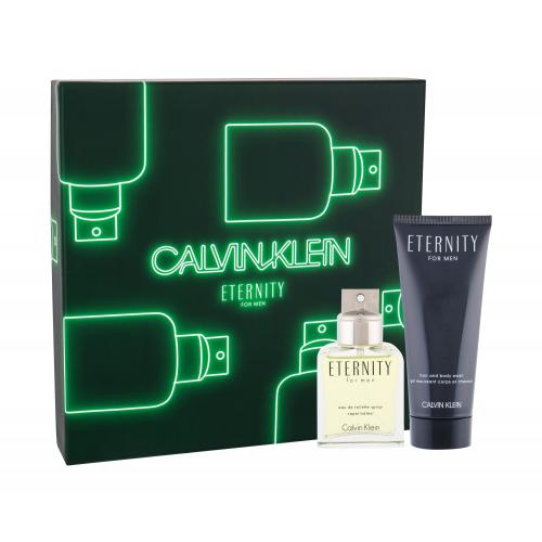 Calvin Klein Eternity For Men set cadou apa de toaleta 50 ml + gel de dus 100 ml pentru bărbați