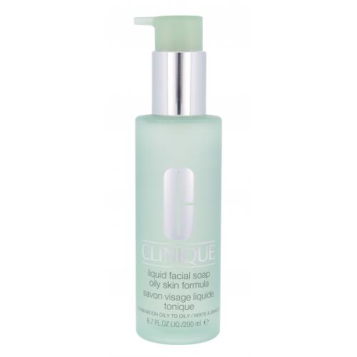 Clinique 3-Step Skin Care 1 Liquid Facial Soap 200 ml săpun de curățare pentru femei