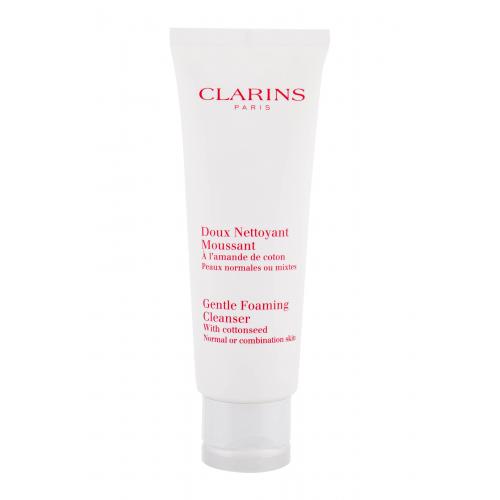 Clarins Cleansing Care Gentle Foaming Cleanser 125 ml spumă de curățare pentru femei Natural
