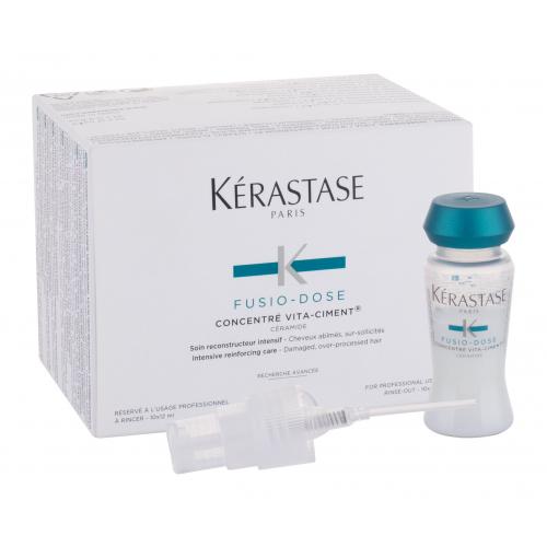 Kérastase Fusio-Dose Concentré Vita-Ciment set cadou tratament de ingrijire 10 x 12 ml + aplicator 1 buc pentru femei