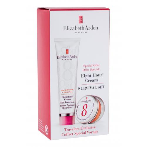 Elizabeth Arden Eight Hour® Cream Skin Protectant set cadou crema Eight Hour Cream  50 ml + Eight Hour Cream crema pentru buze 14,6 ml pentru femei
