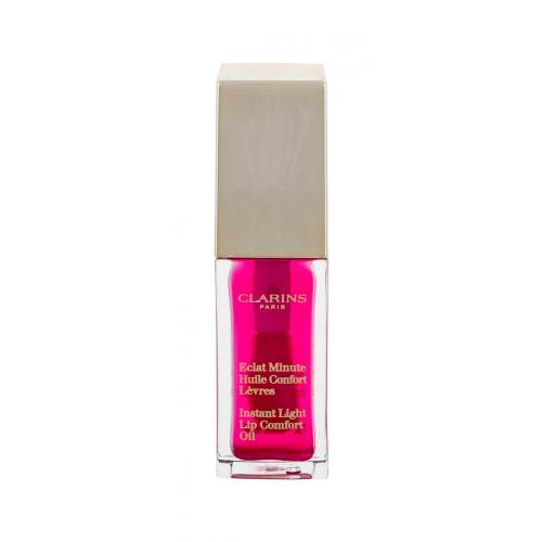Clarins Lip Comfort Oil 7 ml luciu de buze pentru femei 02 Raspberry Natural