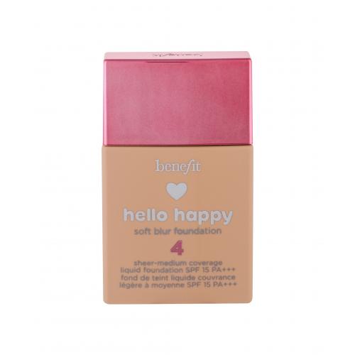 Benefit Hello Happy SPF15 30 ml fond de ten pentru femei 04 Medium Neutral