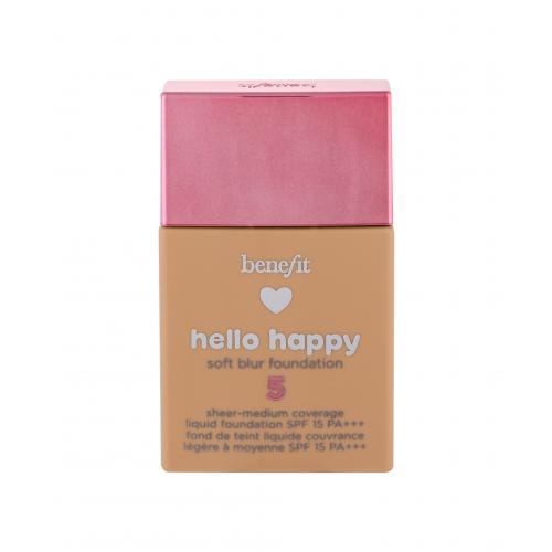 Benefit Hello Happy SPF15 30 ml fond de ten pentru femei 05 Medium Cool