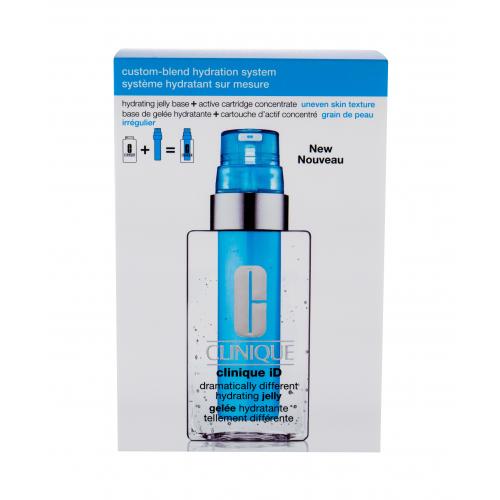 Clinique Clinique ID set cadou Gel hidratant Dramatically Different Hydrating Jelly 115 ml + ser pentru ten Uneven Skin Texture 10 ml pentru femei