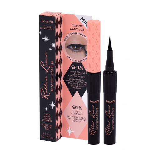 Benefit Roller Liner True Matte Mini 0,5 ml tuș de ochi pentru femei Black Rezistent la apă