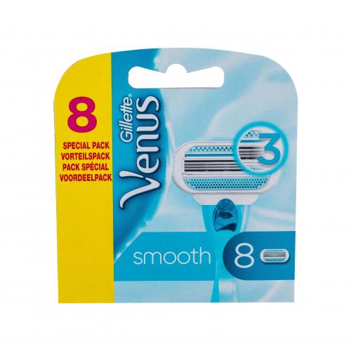 Gillette Venus Smooth 8 buc rezerve aparat de ras pentru femei