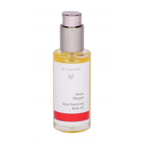 Dr. Hauschka Rose Nurturing 75 ml ulei de corp pentru femei BIO; Natural