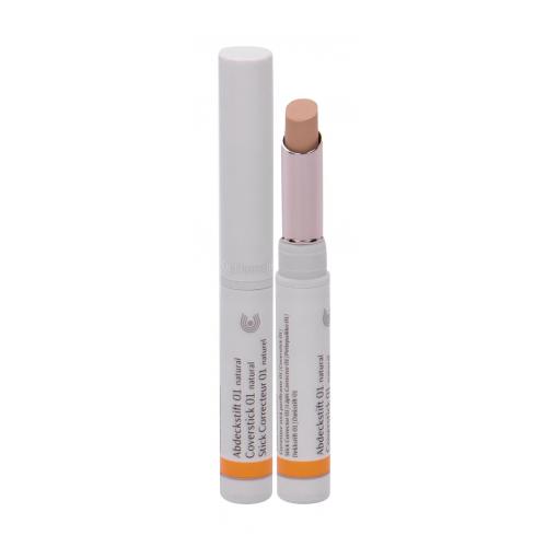 Dr. Hauschka Coverstick 2 g anticearcăn pentru femei 01 Natural BIO; Natural