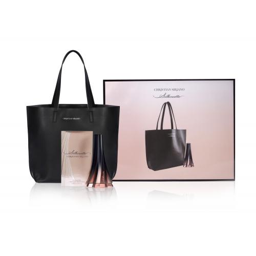 Christian Siriano Silhouette set cadou Apa de parfum 100 ml + geanta pentru femei