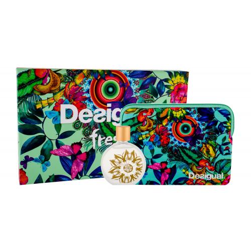 Desigual Fresh set cadou Apa de toaleta 100 ml + Geanta cosmetica pentru femei