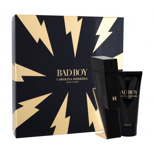 Carolina Herrera Bad Boy set cadou Apa de toaleta 100 ml + Gel de dus 100 ml pentru bărbați