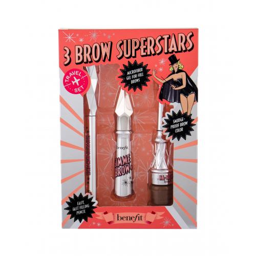 Benefit Gimme Brow+ 3 Brow Superstars set cadou set cadou 3 Warm Light Brown