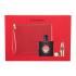 Yves Saint Laurent Black Opium Set cadou apă de parfum 50 ml + Ruj Volupté Shine ruj 3,2 g No 86 + geantă cosmetică