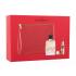 Yves Saint Laurent Libre Set cadou apă de parfum 50 ml + ruj Rouge Volupté Shine 3,2 g No 86 + geantă cosmetică