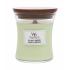 WoodWick Fig Leaf & Tuberose Lumânări parfumate 85 g