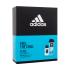 Adidas Ice Dive Set cadou Apă de toaletă 50 ml + gel de duș 250 ml Cutie cu defect