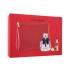 Yves Saint Laurent Mon Paris Set cadou Apă de parfum 50 ml + ruj de buze Rouge Voluptes Shine 3,2 g No. 83 + geantă cosmetică