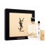 Yves Saint Laurent Libre Set cadou Apă de parfum 90 ml + ruj de buze Rouge Pur Couture 1,3 g No 21 + apă de parfum 10 ml
