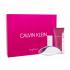 Calvin Klein Euphoria Set cadou EDP 50ml + 100ml Lapte de corp + 10ml EDT Roll-On