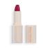 Makeup Revolution London Lip Allure Soft Satin Lipstick Ruj de buze pentru femei 3,2 g Nuanţă Material Girl Wine