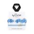 By Eloise London Set Blue Skies Elastice de păr pentru femei 1 buc