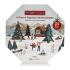Yankee Candle 24 Days of Fragrance Advent Calendar Set cadou lumânări tip pastilă 24 x 9,8 g + suport din sticlă pentru lumânări tip pastilă