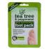 Xpel Tea Tree Tea Tree & Peppermint Deep Moisturising Foot Pack Mască de picioare pentru femei 1 buc