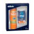 Gillette Fusion5 Ultra Sensitive + Cooling Set cadou gel de barbierit 200 ml + balsam dupa barbierit Gillette Pro 3in1 SPF15 50 ml